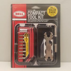 Bell Sports Roadside 600 Compact Tool Kit w/ Case 28 Piece Value Pack